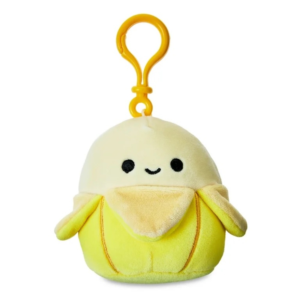 Squishmallows Junie The Yellow Banana - Child's Ultra Soft Stuffed Plush Clip-on - Picture 7 of 13